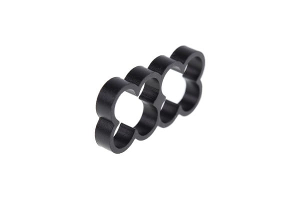 KAB Alphacool Eiskamm Alu X8 - 4mm black - 4 Stück PHT EOL