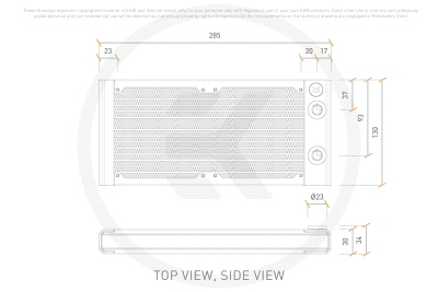 RAD EK Water Blocks EK-Quantum Surface S240 - Black Edition