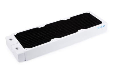 RAD Alphacool NexXxoS XT45 Full Copper 360mm Radiator V.2 - White Special Edition PHT EOL