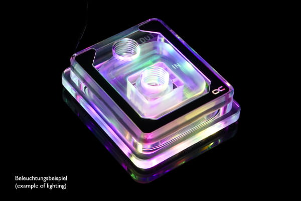 B-Ware Alphacool Eisblock Aurora XP³ Light - Acryl