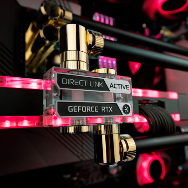 WAGZ EK Water Blocks EK-Quantum Scalar2 Strix/TUF DirectLink Terminal - Plexi