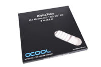 S13 Alphacool Schlauch AlphaTube HF 13/10 (3/8"ID) - UV Weiß 3m (9,8ft) Retailbox 300cm