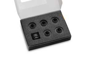 ANS EK Water Blocks EK-Quantum Torque 6-Pack HDC 16 - Schwarz