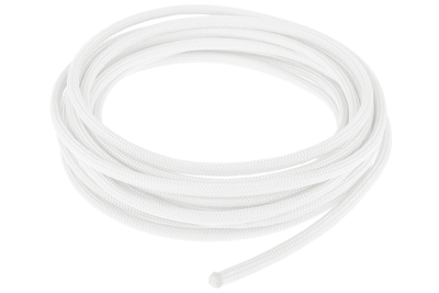 MKA Alphacool AlphaCord Sleeve 4mm - 3,3m (10ft) - White (Paracord 550 Typ 3) 330cm EOL