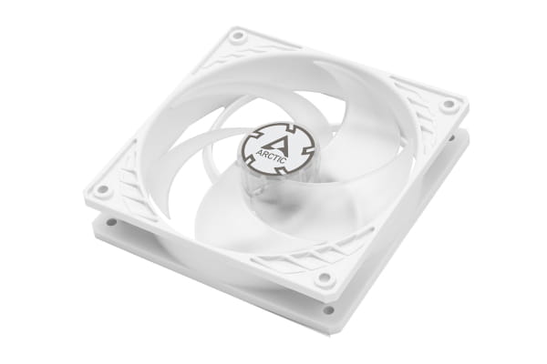 L12 B-Ware Arctic P12 PWM PST Gehäuselüfter (120x120x25mm) 12V DC - Weiß/Transparent EOL