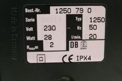 PUM Eheim 1250-790 230Volt Vollkeramiklagerung