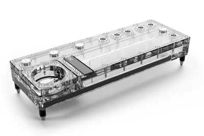 AGB Alphacool Core Distro Plate 360 Links VPP/D5 PHT EOL AGB Alphacool Core Distro Plate 360 Links VPP/D5 PHT EOL
