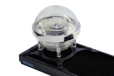 PUM Alphacool Eisball Digital RGB - Acryl mit VPP/D5 Apex PWM Pumpe