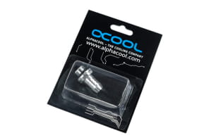 ANT Alphacool HF 10mm (3/8") Schlauchanschluss G1/4 mit O-Ring "FatBoy" - Chrome