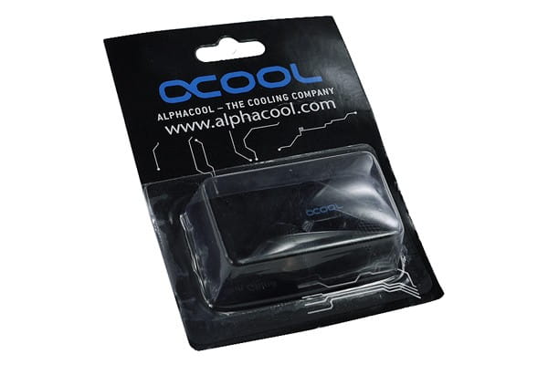 ANF Alphacool HF L-Verbinder 90° - G1/4 drehbar - 2x Innengewinde - Deep Black PHT EOL