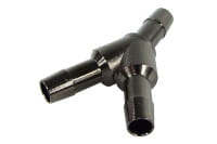 ANT 8mm (10/8mm) Y Schlauchverbinder - Messing - black nickel
