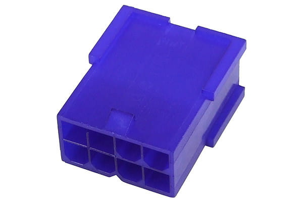 ZK mod/smart VGA Power Connector 8Pin Buchse - UV Purple EOL