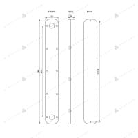 AGB Stealkey CubeTube 240mm - Acryl Würfelrohr