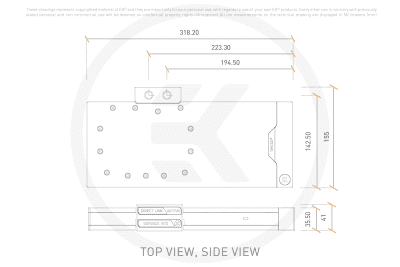 WAK EK Water Blocks EK-Quantum Vector2 FTW3 RTX 3090 Ti D-RGB ABP Set - Nickel + Plexi