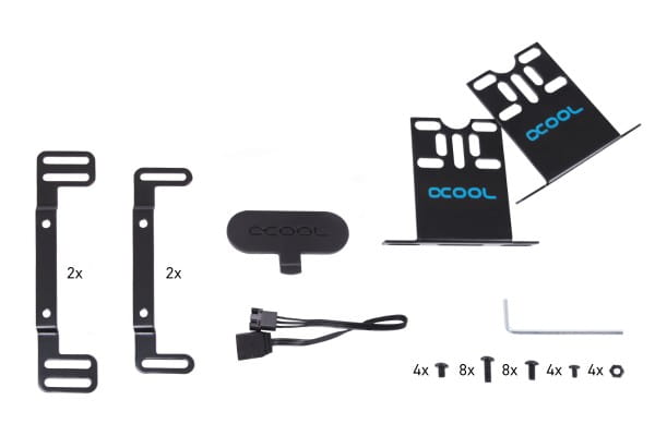 PUM Alphacool Core 100 Aurora Ausgleichsbehälter Acetal/Acryl mit VPP/D5 Apex PWM Pumpe