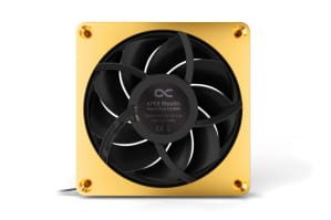 L12 Alphacool Apex Stealth Metall Lüfter 2000rpm Gold (120x120x25mm)