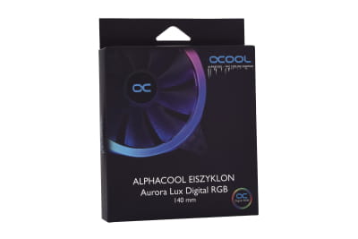 L14 Alphacool Eiszyklon Aurora LUX Digital RGB (140x140x25mm)