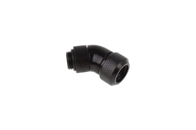 ANS Alphacool Eiszapfen 13mm HardTube Anschraubtülle 45° drehbar G1/4 - Deep Black PHT EOL ANS Alphacool Eiszapfen 13mm HardTube Anschraubtülle 45° drehbar G1/4 - Deep Black PHT EOL