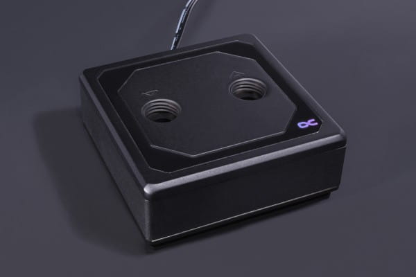 WAC Alphacool Eisblock XPX Aurora Edge - Full Brass Black Digital RGB PHT EOL