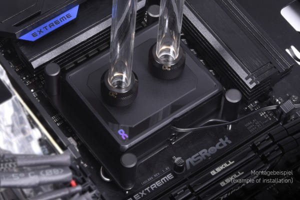 WAC Alphacool Eisblock XPX Pro Aurora - Full Brass Black Digital RGB PHT EOL