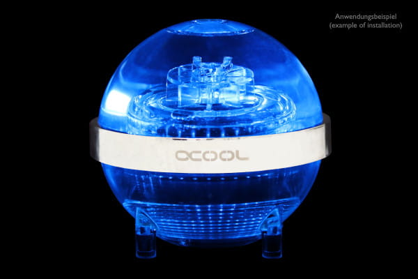 PUM Alphacool Eisball Digital RGB - Acryl mit VPP/D5 Apex PWM Pumpe