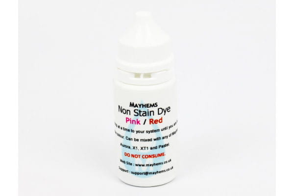 WAZ Mayhems Non Stain Dye Pink/Red 15ml