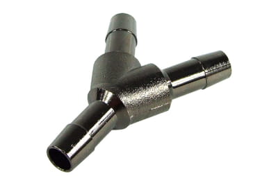 ANT 8mm (10/8mm) Y Schlauchverbinder - Messing - black nickel