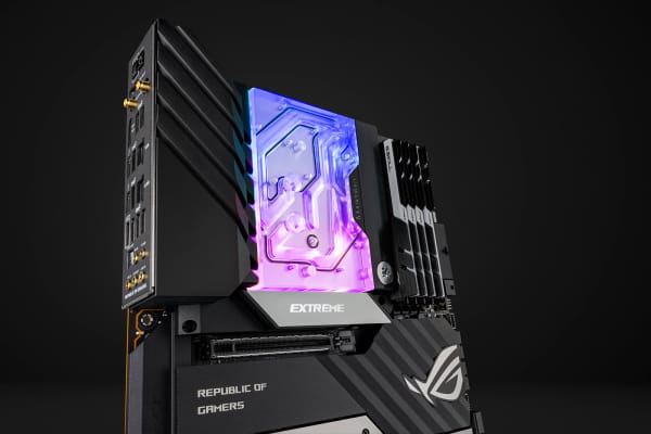 WAC EK Water Blocks EK-Quantum Momentum2 ROG Crosshair VIII Extreme D-RGB - Plexi