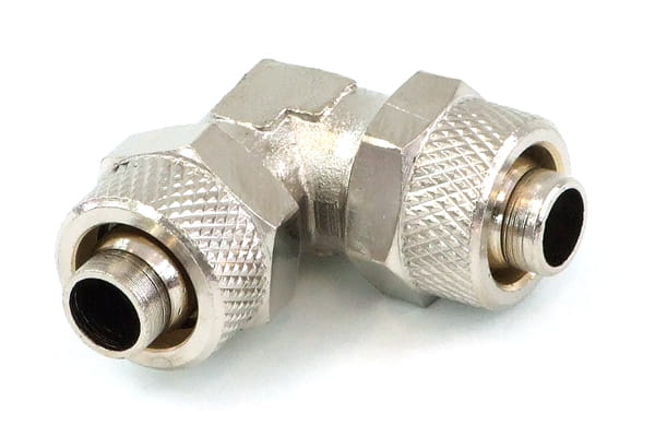 Schlauchverbinder 7 - 8mm / 7 - 8mm, Stahl verzinkt (8280606) - Landefeld -  Pneumatik - Hydraulik - Industriebedarf