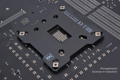 WACZ Alphacool Core Backplate XPX/Eisbaer LGA 115X/1200/1700/1851 Metall