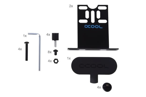 PUZ Alphacool Eisdecke DDC Acryl Aufsatz V.4