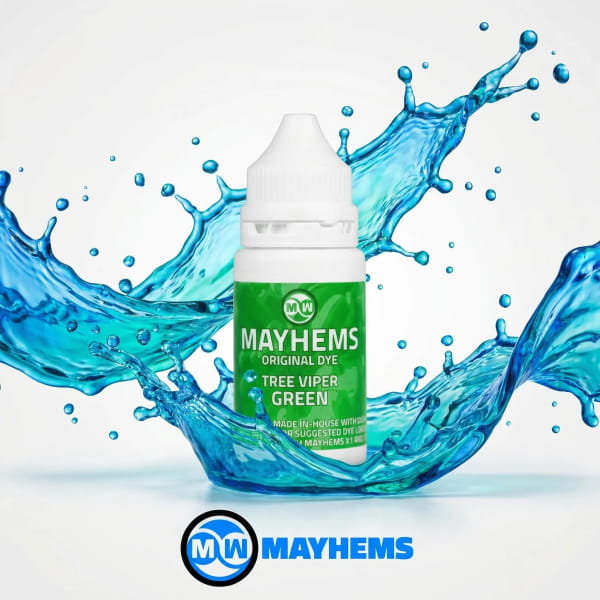 WAZ Mayhems Dye Original Series 15 ml - Tree Viper Green