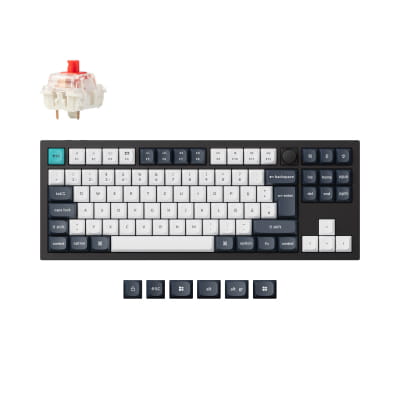 TAT Keychron Q3 Max (DE-Layout, Gateron Jupiter Red, Hot-Swap, Aluminiumrahmen, RGB) TAT Keychron Q3 Max (DE-Layout, Gateron Jupiter Red, Hot-Swap, Aluminiumrahmen, RGB)