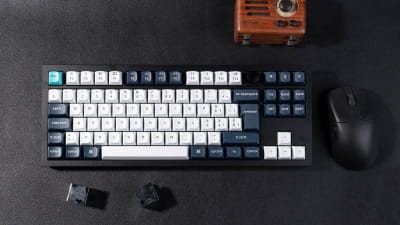 TAT Keychron Q3 Max (DE-Layout, Gateron Jupiter Banana, Hot-Swap, Aluminiumrahmen, RGB)