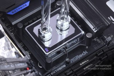 WAC Alphacool Eisblock XPX Pro Aurora - Full Brass Chrome Digital RGB