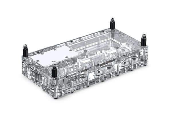 AGB Alphacool Core Distro Plate 240 Links D5/DDC V.2 mit D5 Apex Pumpe