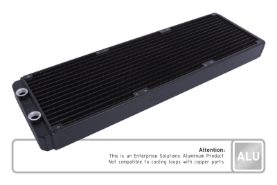 RAD Alphacool ES Aluminium 420 mm T38 - (For Industry only) EOL RAD Alphacool ES Aluminium 420 mm T38 - (For Industry only) EOL