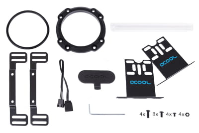 AGB B-Ware Alphacool Eisbecher Aurora D5 Acetal/Glas - 250mm