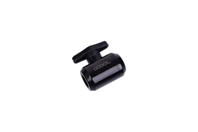 ANZ Alphacool Eiszapfen 2 Wege Kugelhahn G1/4 - Deep Black ANZ Alphacool Eiszapfen 2 Wege Kugelhahn G1/4 - Deep Black