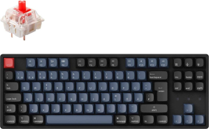 TAT Keychron K8 Pro Wireless Mechanische Tastatur - Gateron G Pro RED - RGB - Hot Swap - DE Layout - Aluminium