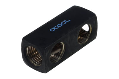 ANF Alphacool HF Anschlussterminal 5-Fach G1/4 IG - Deep Black