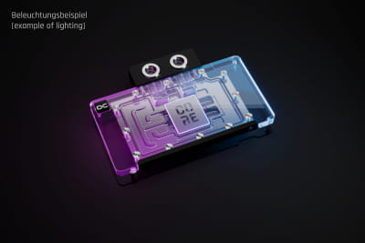 WAK Alphacool Core Geforce RTX 5080 Phoenix mit Backplate
