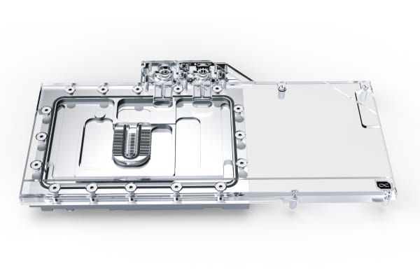 WAK Alphacool Eisblock Aurora Acryl GPX-N RTX 3090 TI FTW3 Ultra mit Backplate PHT EOL