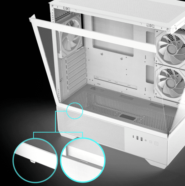 GHE Zalman CHRONIX - Weiß
