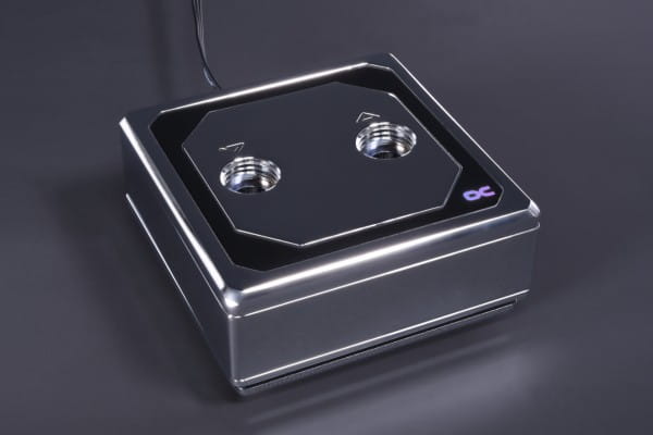 WAC Alphacool Eisblock XPX Aurora Edge - Full Brass Chrome Digital RGB PHT EOL