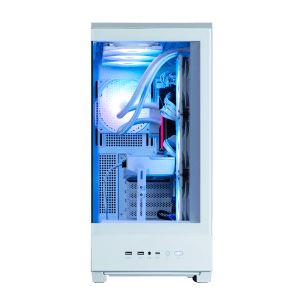 GHE Zalman P50 DS ATX Gehäuse Tempered Glass Panoramic View - Weiß