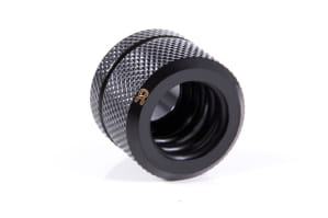 ANS Alphacool Eiszapfen 14mm HardTube Anschraubtülle G1/4  - Deep Black