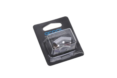ANF Alphacool HF L-Verbinder 45° G1/4 IG auf G1/4 IG - Chrome PHT EOL