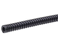 ANZ Alphacool Knickschutzfeder mit Schlauch einzeln 11mm (320mm Lang) - black matt
