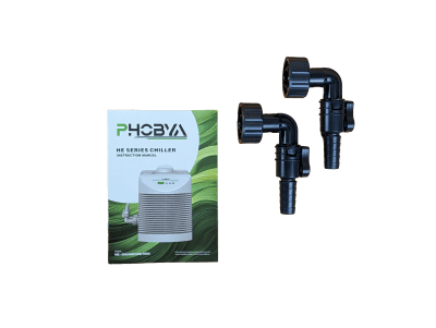 Phobya B-Ware HE-300 Durchlaufkühler mit Pumpe und Filter – Schwarz